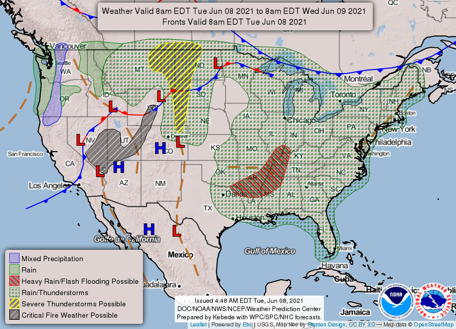 National Forecast Chart